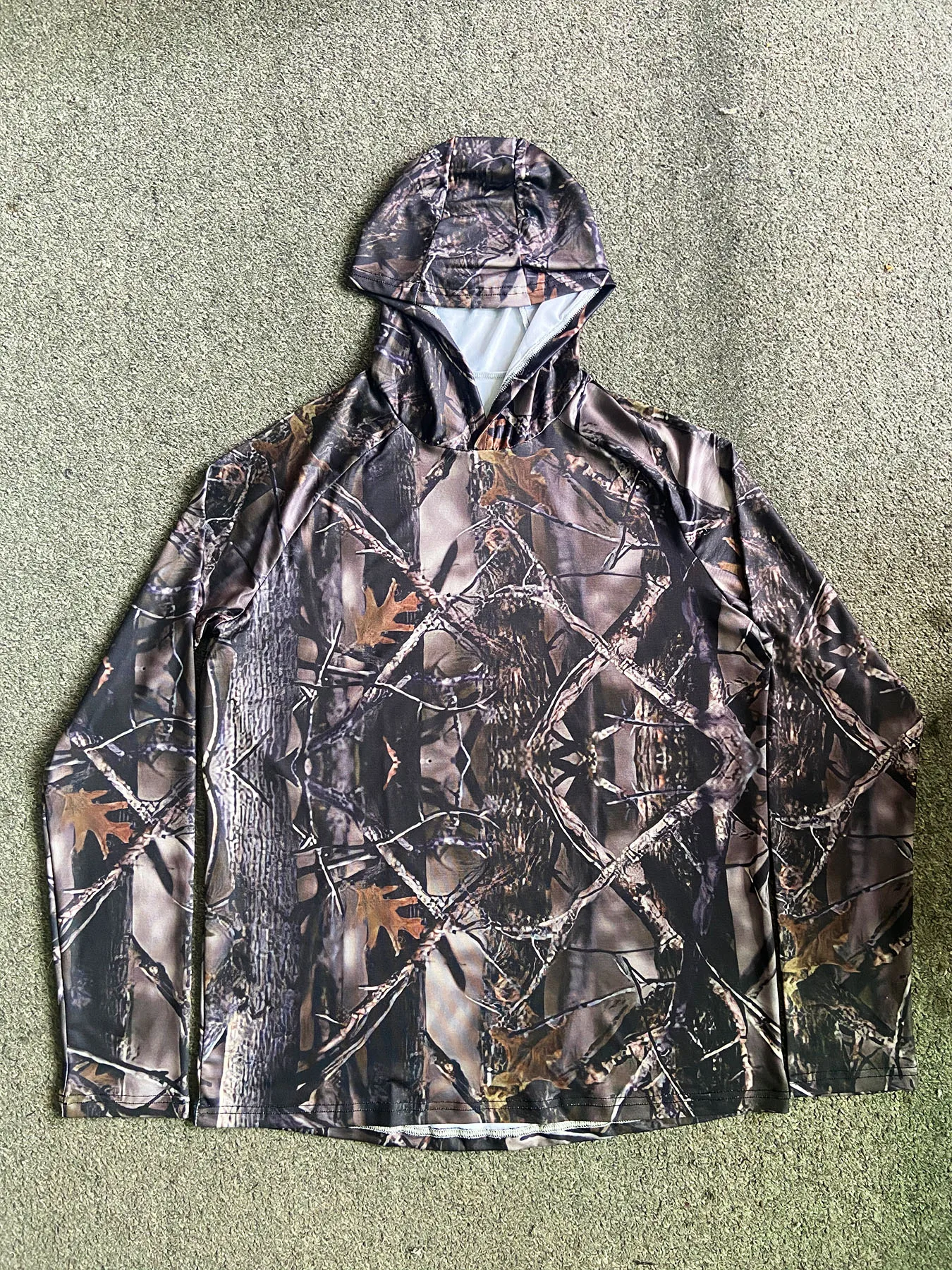 HUK Fishing Shirt Men Hooded Mask Quick Dry Breathable Clothes Summer Long Sleeve UV Protection Cap Scarf Surfing Jersey Apparel