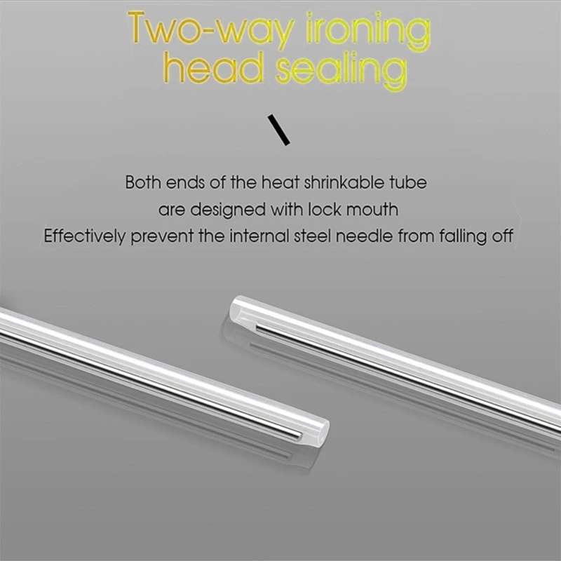 Luvas de Proteção de Emenda de Fusão de Fibra Óptica 45 mm 60 mm Preshunk 304 Peças de Aço Inoxidável de Alta Qualidade 100 Od1.3 mm - Imagem 6