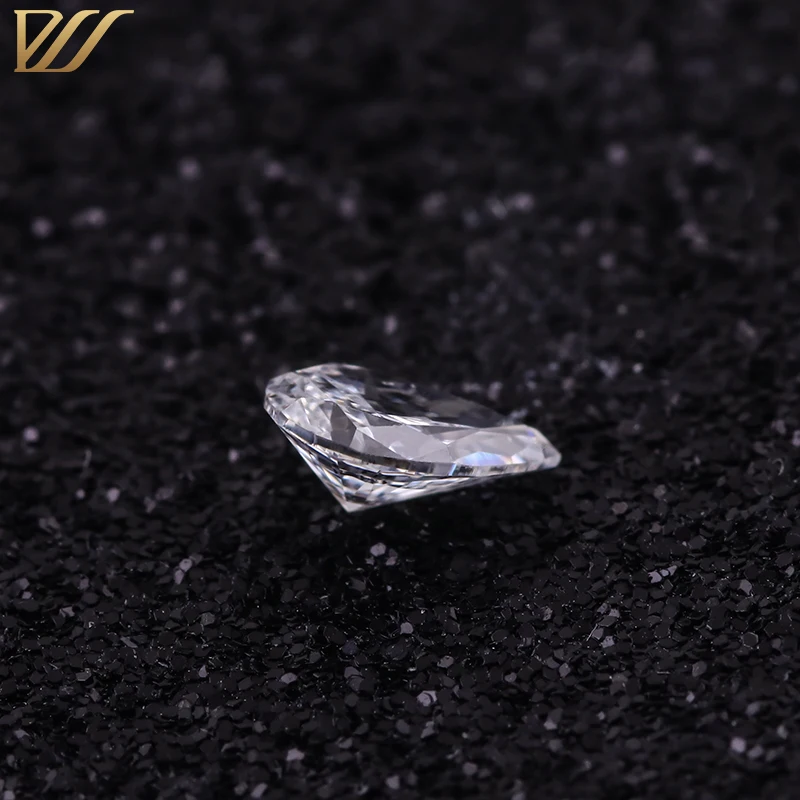 Provence 1/1.5/2/3ct lab grown diamond loose pear shaped F color VS lab grown CVD diamond with IGI certificate