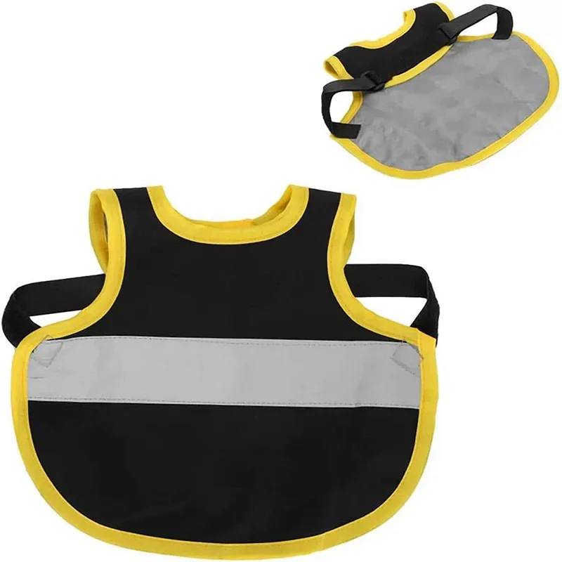 Reflective Pet Vest Poultry Chicken Clothing Bibs Bibs Chicken Saddle Polyester Duck Goose Chest Jacket Warm Vests