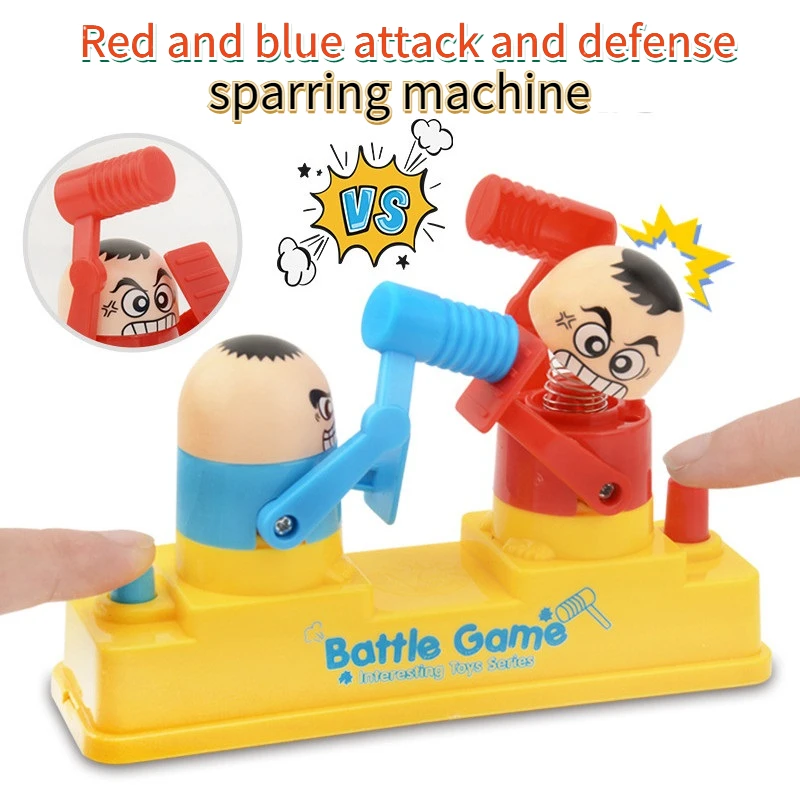 Parent Child Interactive Toy Mini Baby Toys Kids Doll Double Battle Game