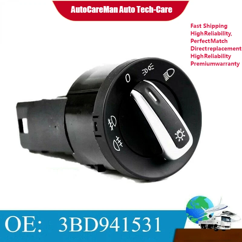 

Переключатель фар противотуманных фар для VW Jetta Golf Beetle Passat 3BD941531