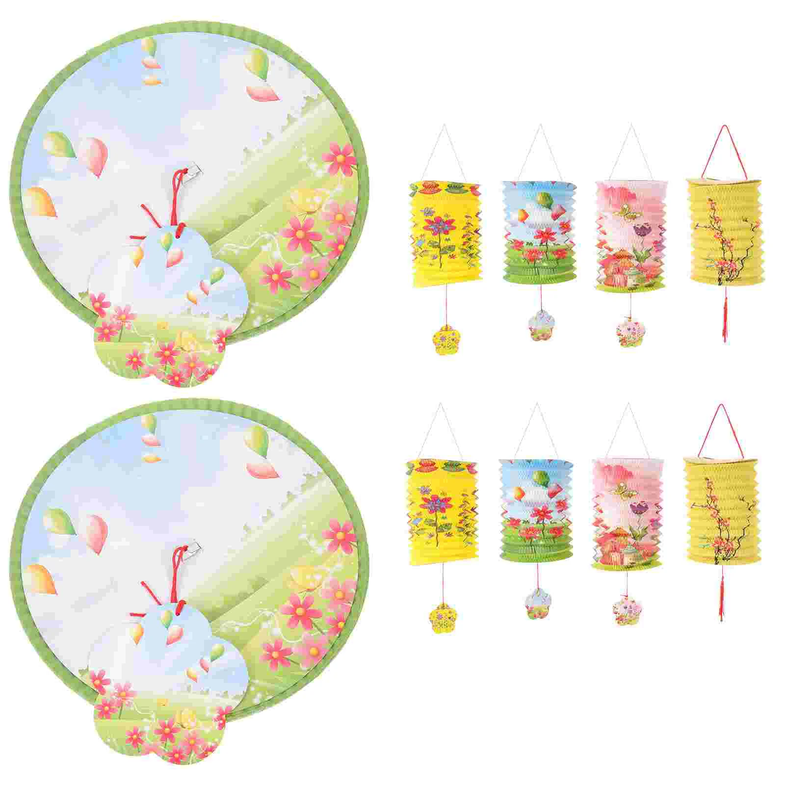 

Lantern Festival Party Supplies Paper Lanterns Colorful Lantern Kids Hanging Lanternative