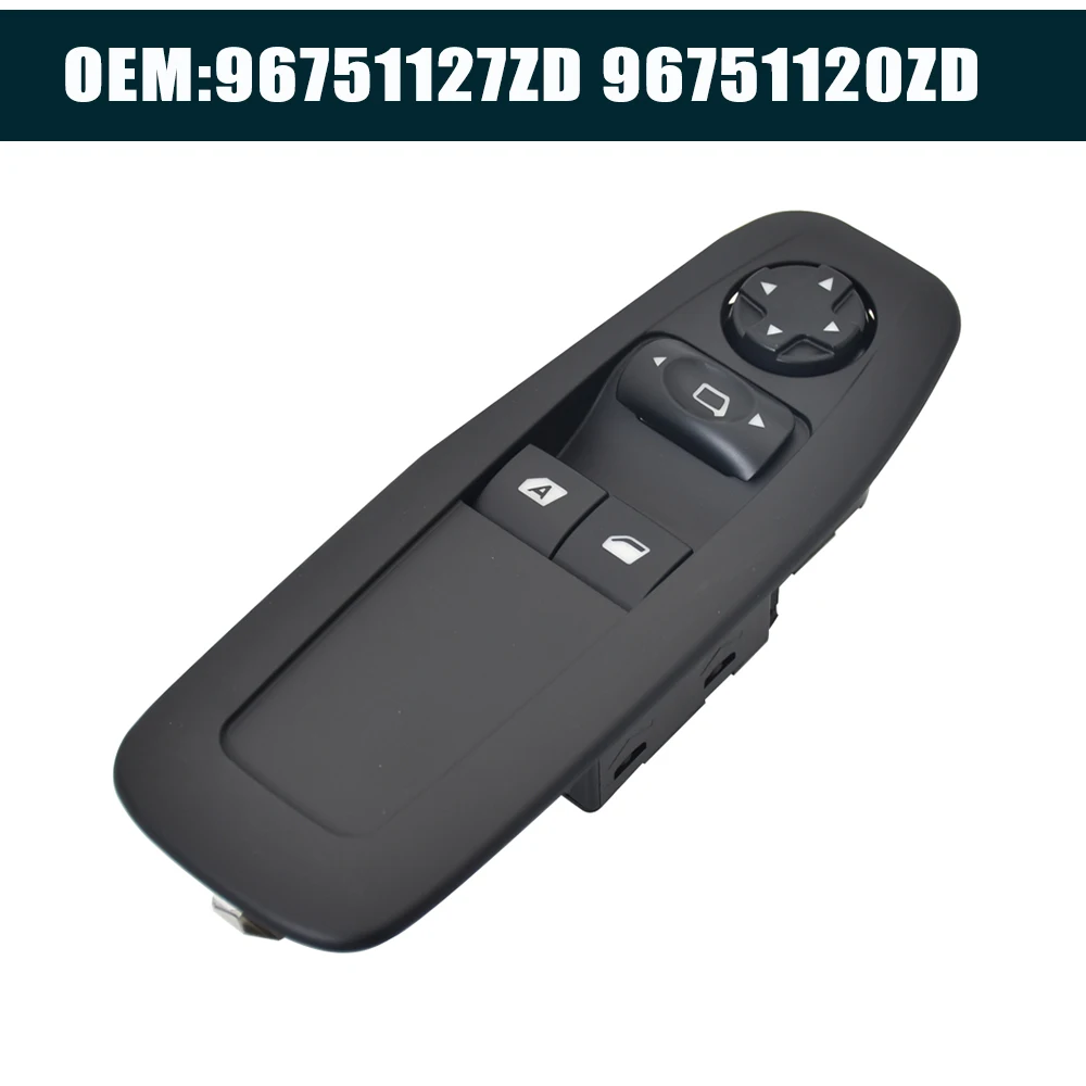 Car Styling Per Peugeot 208 2008 3008 5008 2018 Pannello Interruttore Principale Di Controllo Alzacristalli Senza Pieghevole Muslimb