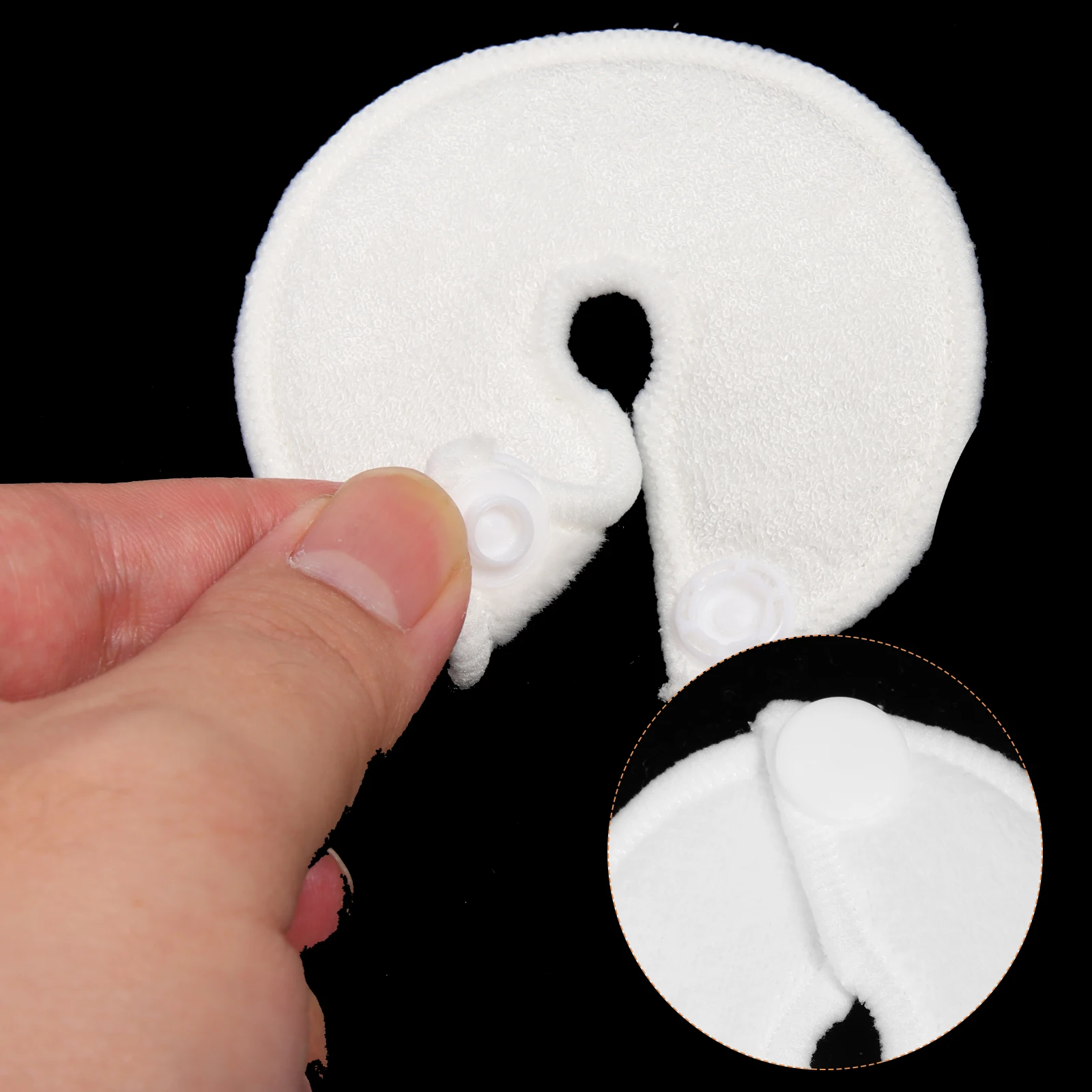 28 Pcs Pipe Supports G Tube Pad Cushions Cannula Nursing Supplies Wraps Pads White Supple Mats Feeding Baby 4