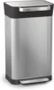 Joseph Joseph Intelligent Waste Titan Trash Can Compactor with Odor Filter, Holds Up to 90L After Compaction Stainless Steel 30L 1