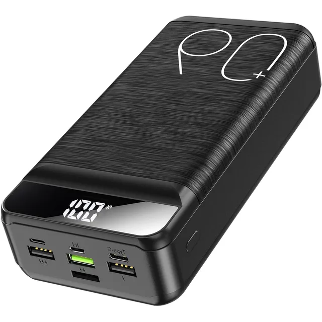 hganus 60000mAh Power Bank QC PD3.0 22.5W Fast Charging Powerbank Portable Charger External Battery For iPad iPhone Xiaomi