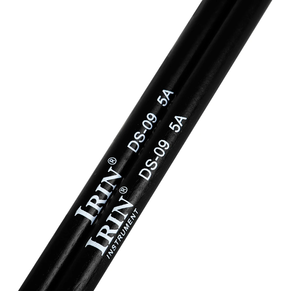 IRIN Drumstick Jazz Drum 5A Solid Wood Pair Drum Sticks Percussion Music Instrument Sturdy Maple Black Universal Accessory