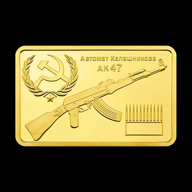 Russia Soviet Union Army Military Drop Case Kalashnikov Father of 