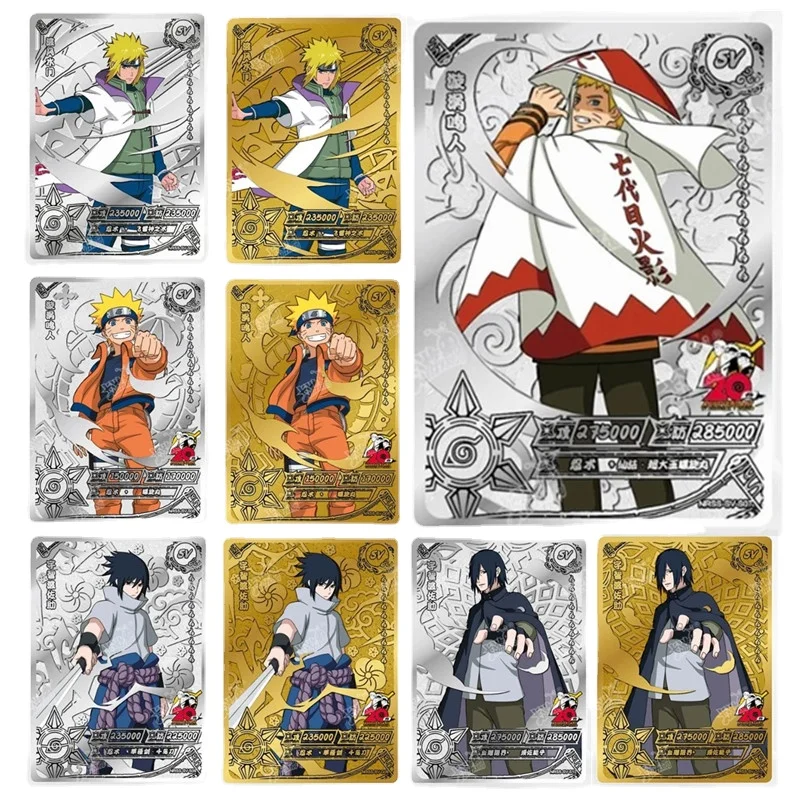 

Kayou Naruto Sv серия Namikaze Minato аниме персонажи Бронзирующая коллекция флэш-карта Мультяшные игрушки Рождественский подарок на день рождения