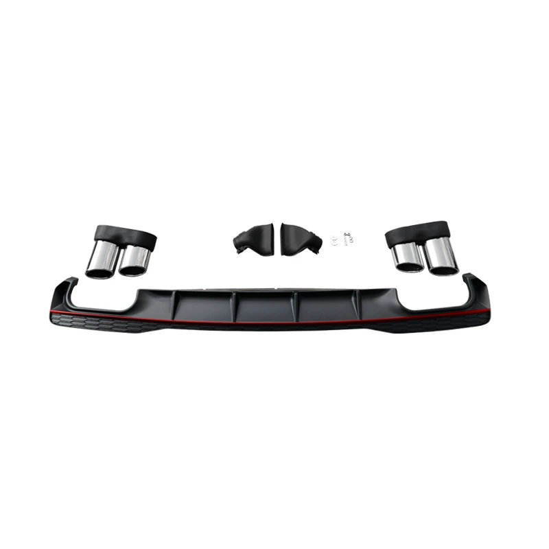 

Car modification parts S7 rear diffuser with tailpipe for Audi A7 sports version 2019 2020 2022