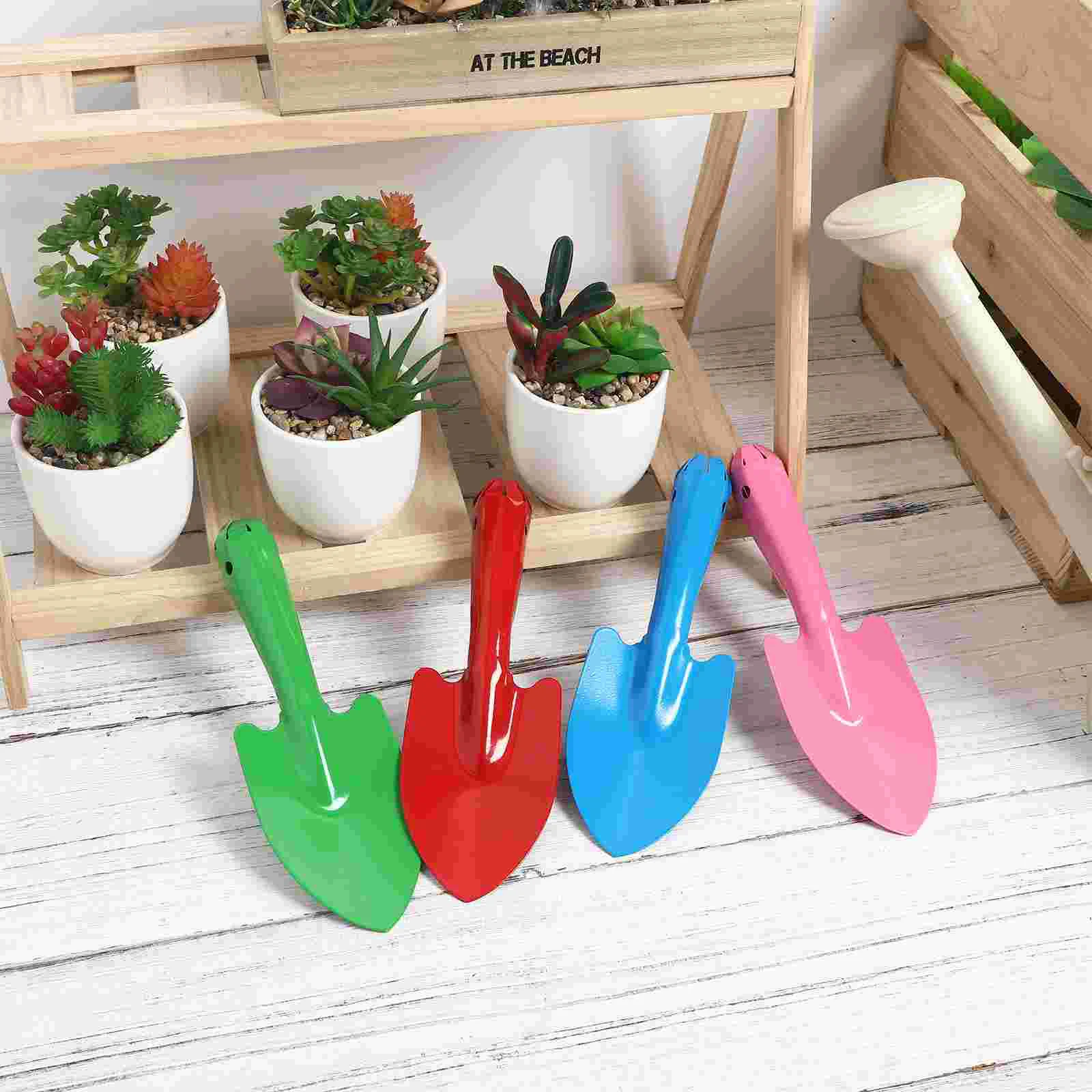 4 Pcs Children's Kid Shovels For Digging Kids Gardening Toy Beach Sand Toys Toddler