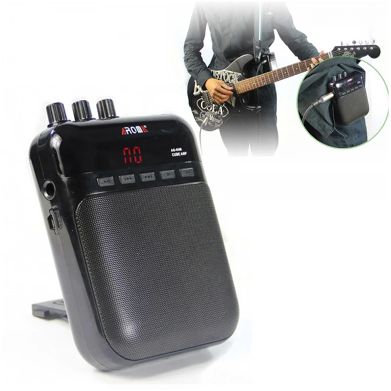 Tutor playa Anormal Aroma Mini amplificador de guitarra, dispositivo de carga portátil con  Cable USB, 25Hz 20Khz|amplifier satellite|amplifier stereoguitar star -  AliExpress