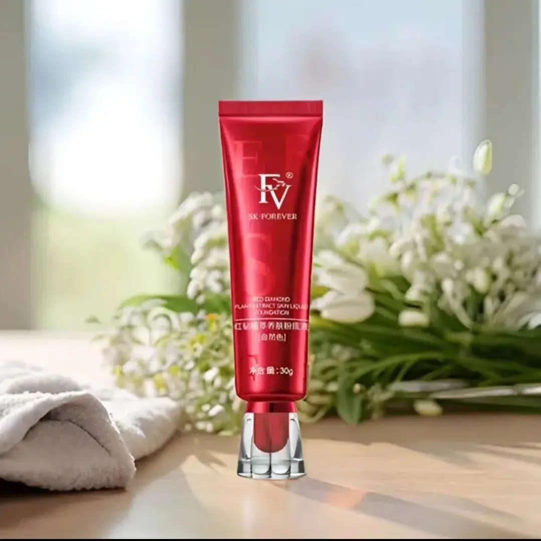FV Concealer Cream Flawless Foundation Original Maquillaje Red Ginseng Herbal Skin Care Face Base Makeup Liquid Blemish Cover 3