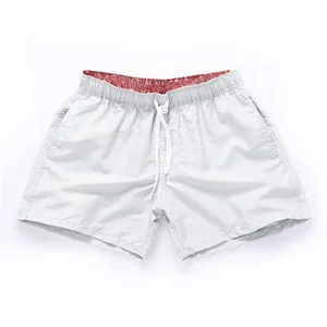 Pantalones cortos de natación con bolsillo para hombre, bañador, ropa de playa, Surf, playa, Boxer