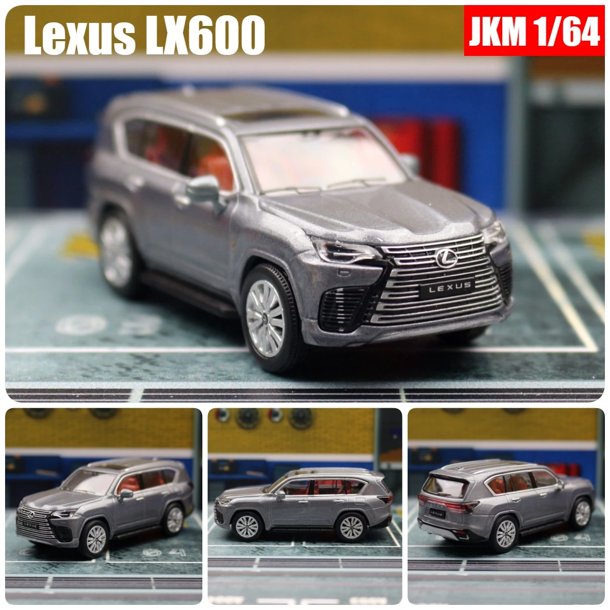 Miniature Lexus IS300 1:64 JKM - Métal - Édition Limitée 2024 - Neuf En Boîte