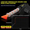 Plastic Welding Machine Repair Tool Electric Soldering Iron Trowel Head Car Bumper Plastic Repair Tools Kit 3