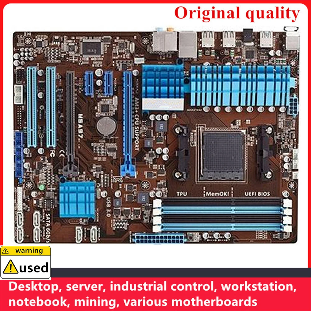 

Используется для материнских плат M5A97, разъем AM3 + DDR3 32 ГБ для настольной материнской платы AMD 970 SATA III USB3.0