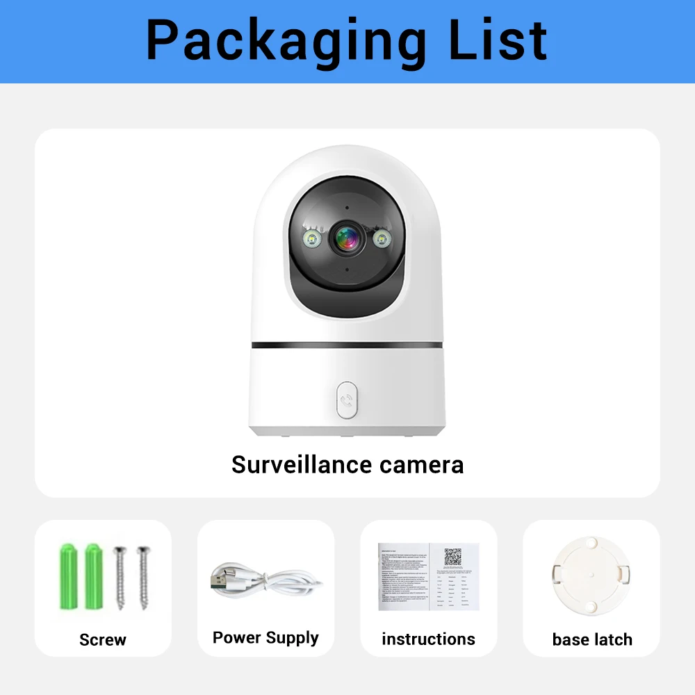 PEGATAH 8MP Wifi HD Night Camera Color IP Wireless Security PTZ Cam 4X Zoom Cameras Humanoid Tracking Camera Light Alarm Camera