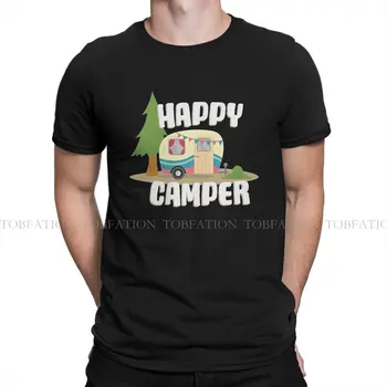 Happy Camper Trailer T-Shirt 1