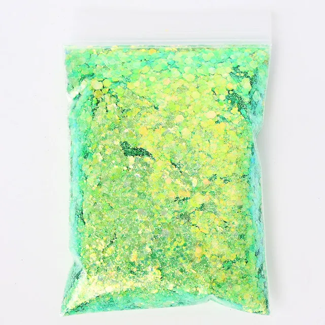 8 Colors Nail Crystal Diamond Powder Rainbow Color Glitter Shiny Pigment Holographic Glass Micro Drill Nails Art Decoration 12-10g