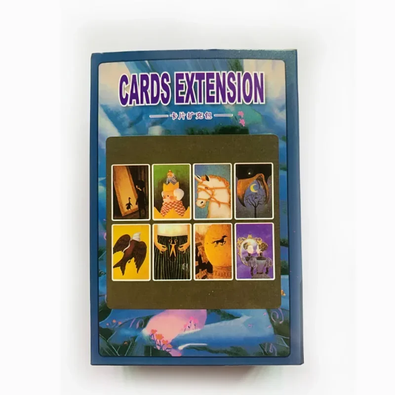 Illustrazioni Carte Blu Estensione Versione Giochi di carte - immagine 6