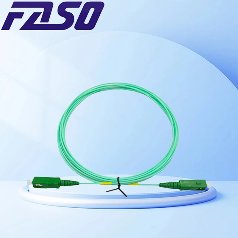 aqua-fibra-Optica-patch-cord-modo-Unico-scapc-g657a2-sx-16mm-lszh-35m-com-a-franca-original-50pcs