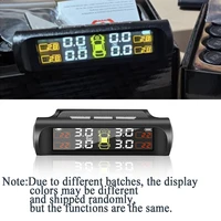 TPMS Solar Tire Pressure Sensor Car Tire Pressure Monitoring System with 4 Wheel Internal External Sensors TMPS - Image 3
