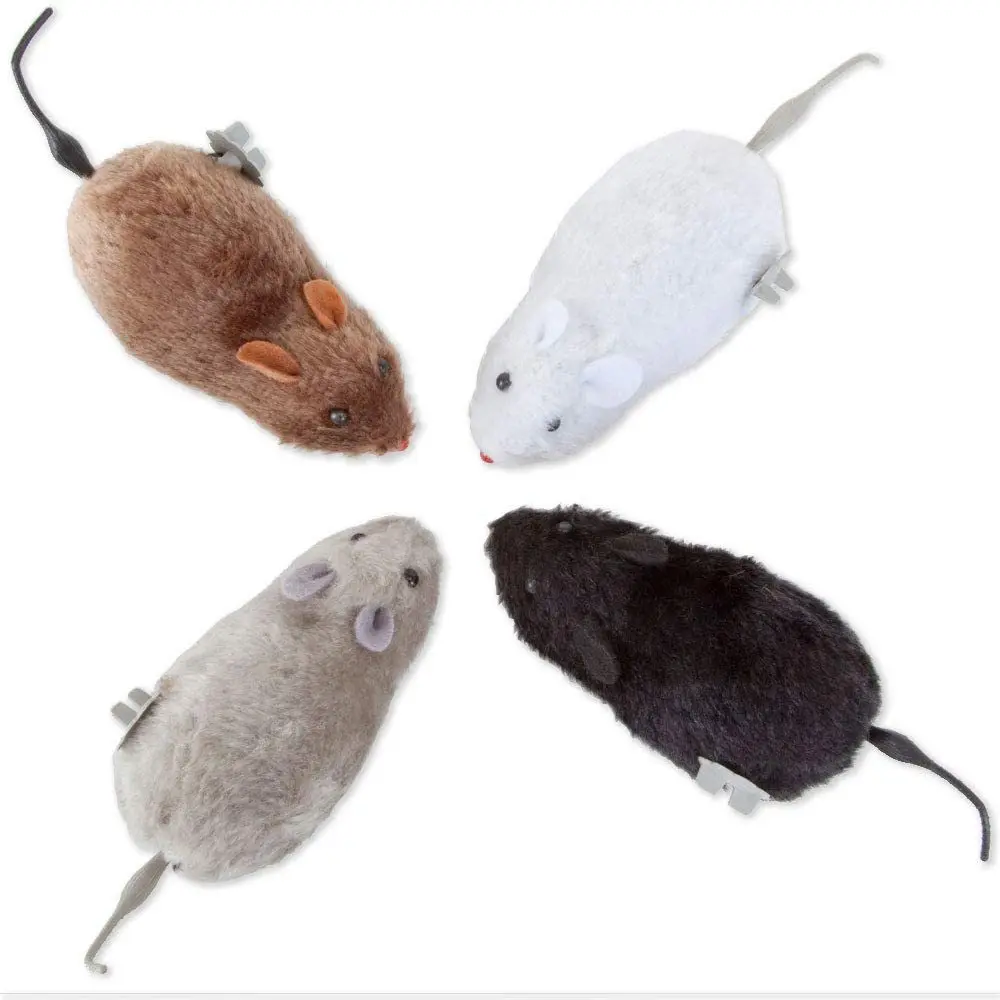 Lifelike Plush Mouse Toy 3