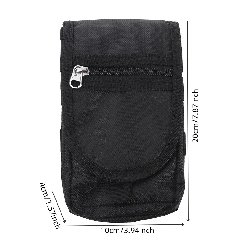 Large Screen Mobile Phone Bag Casual Waist Bag Daily Coin Purse Multi-Purpose Phone Belt Pouch Tactical Molle Phone Pouch Carry Best Sellers In Luggage, Bags