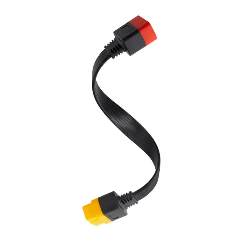 

OBD2 Extension Cable 16 Pin Ultra Flat Universal 16 Pin Male To 16 Pin Female OBD 2 OBD II Extension Connector For Auto Tools