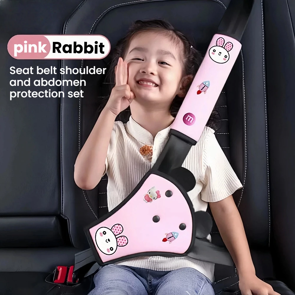 Belt Adjuster Child Seat Belt Cushion Child Seat Belt Shoulder Pad