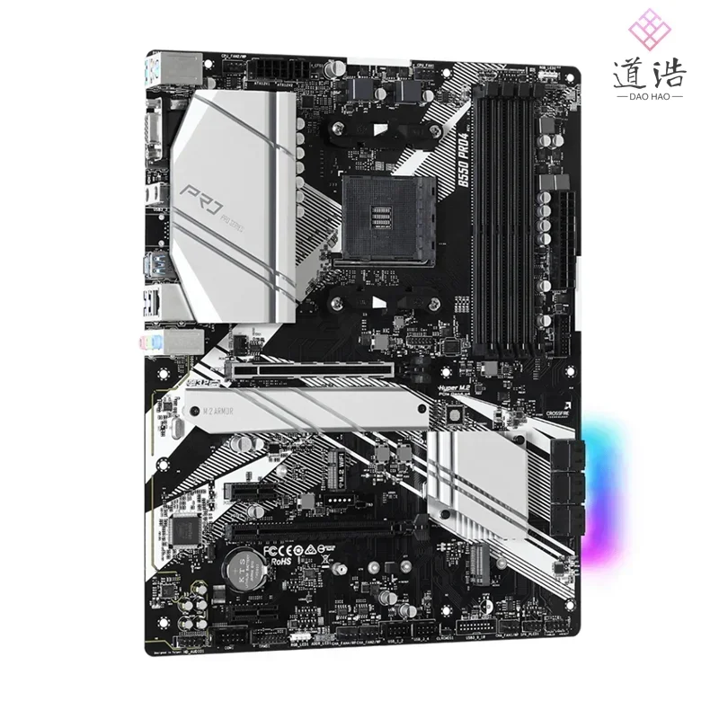 For Asrock B550 PRO4 Motherboard 128GB AM4 DDR4 ATX B550 Mainboard 100% Tested Fully Work 5 For Asrock B550 PRO4 Motherboard 128GB AM4 DDR4 ATX B550 Mainboard 100% Tested Fully Work - Image 3