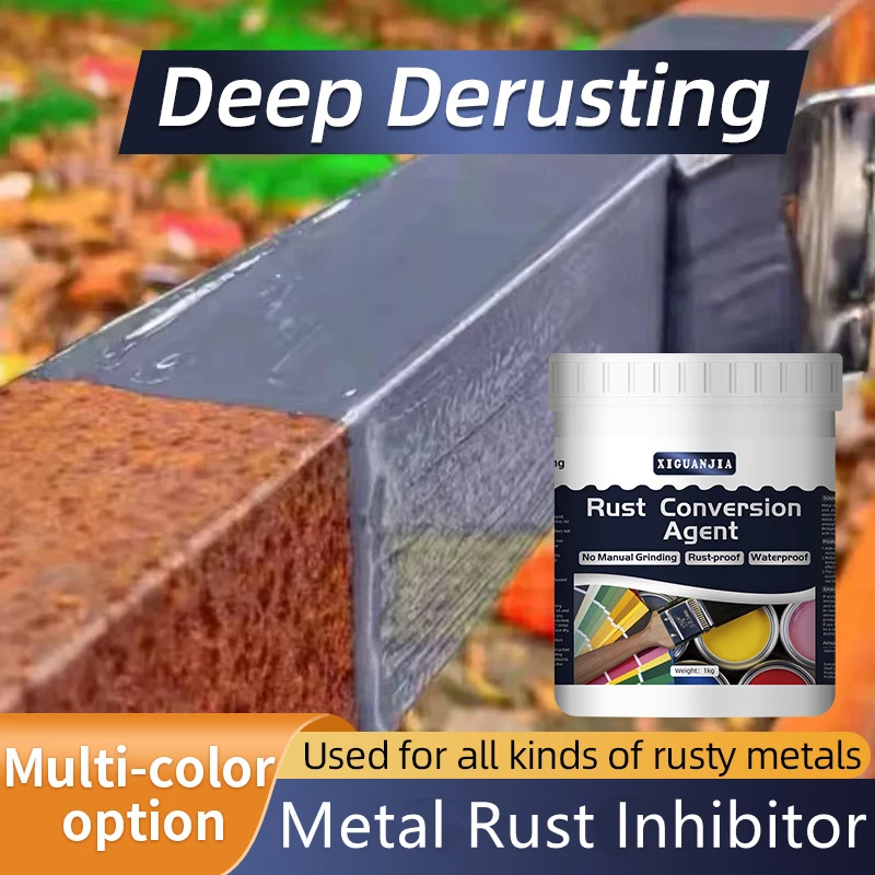 Агент для перетворення іржі, спеціальна фарба для ремонту сталевої плитки без іржі, без полірування, видалення іржі, фарба для металу на водній основі