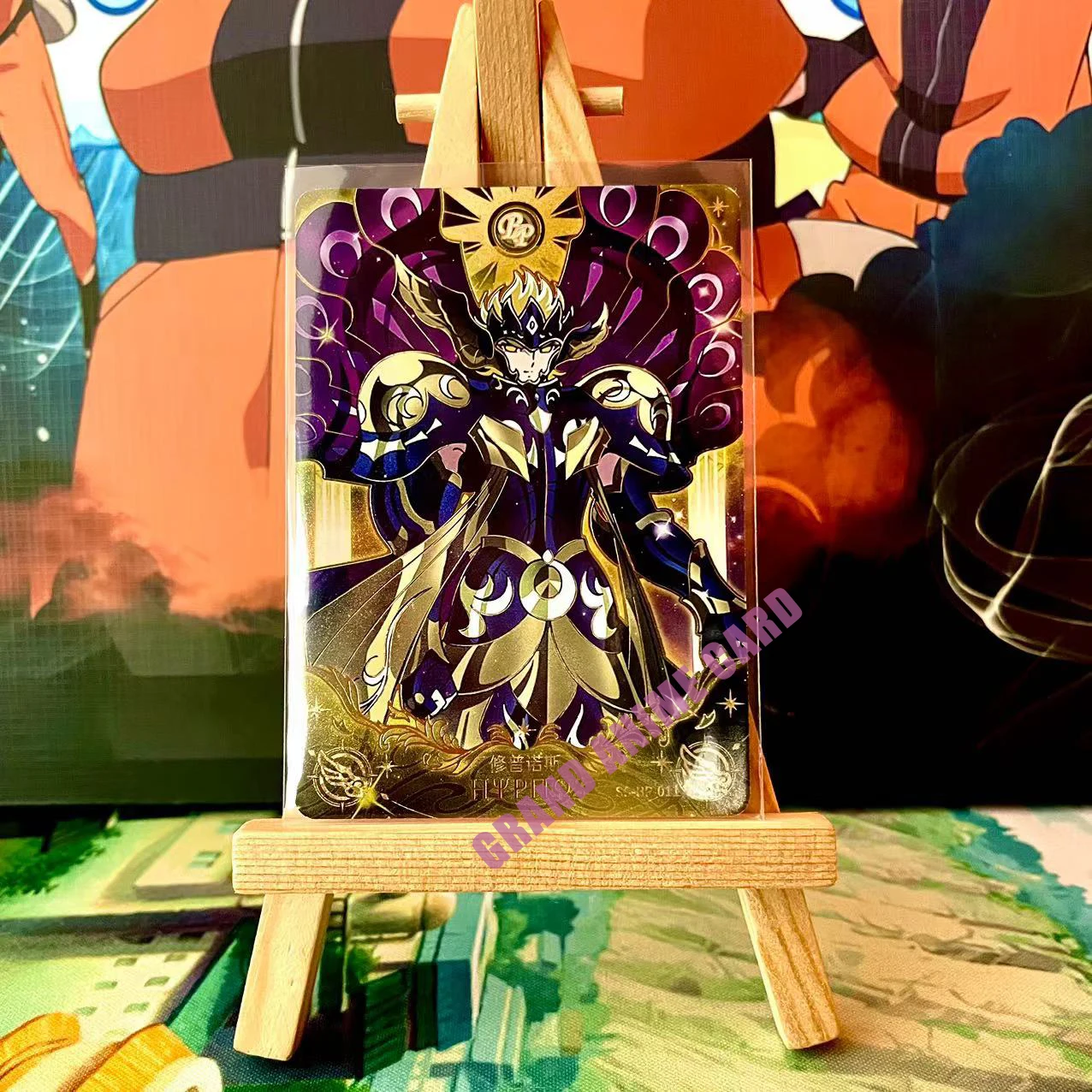 Фото Оригинальная карточка Kayou Saint Seiya серии BP редкая японская аниме карточка оптовая продажа карточка детская игрушка подарок Афина №3