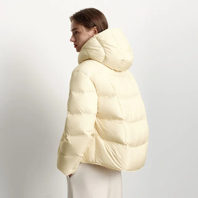 Semir Down Jacket Women Winter Down Waterproof Oil-proof Stain-proof Heat-Generating Anti-Static 2026 New Mid-Length Women 3