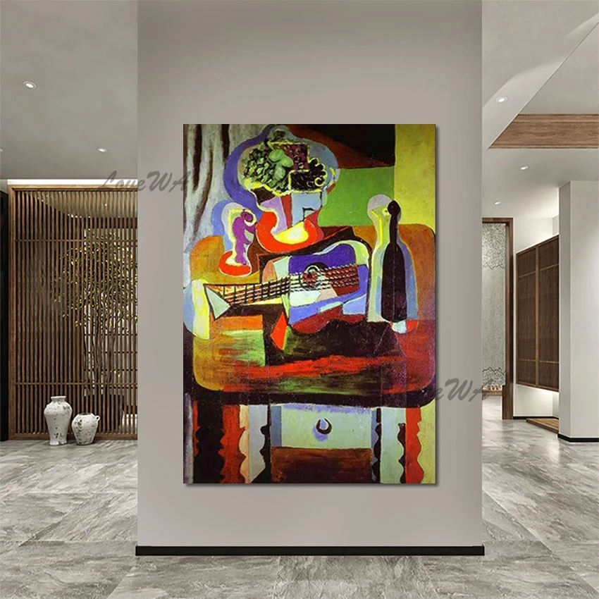 

Colourful Canvas Abstract Painting Wall Decor Modern Art Designs Home Interiors Decor Wholesale China Handmade Picture Unframed