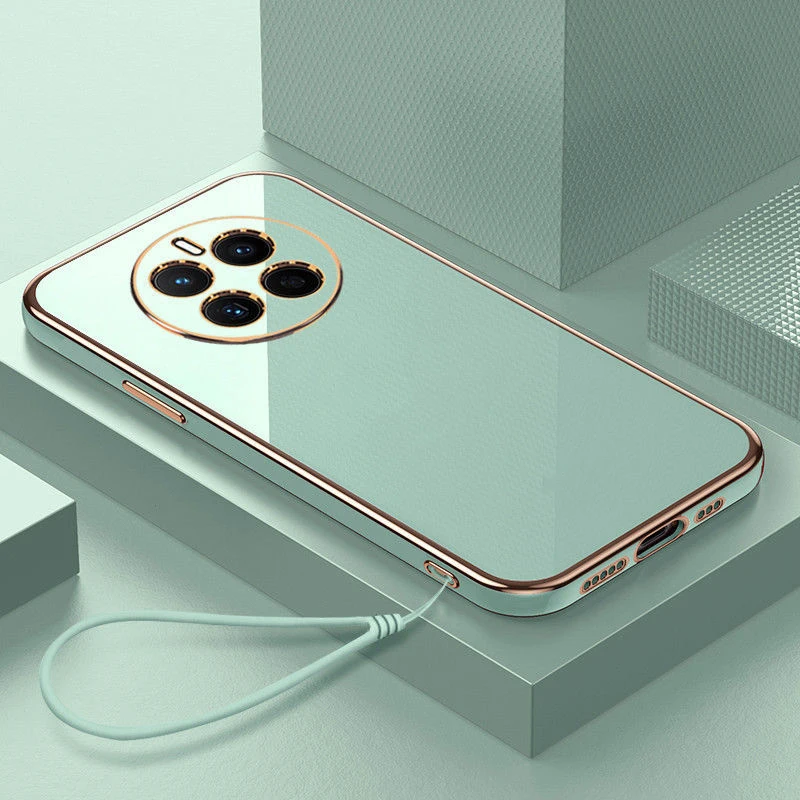 جراب خلفي مقاوم للصدمات لهاتف هواوي ميت 50 برو ، ف...