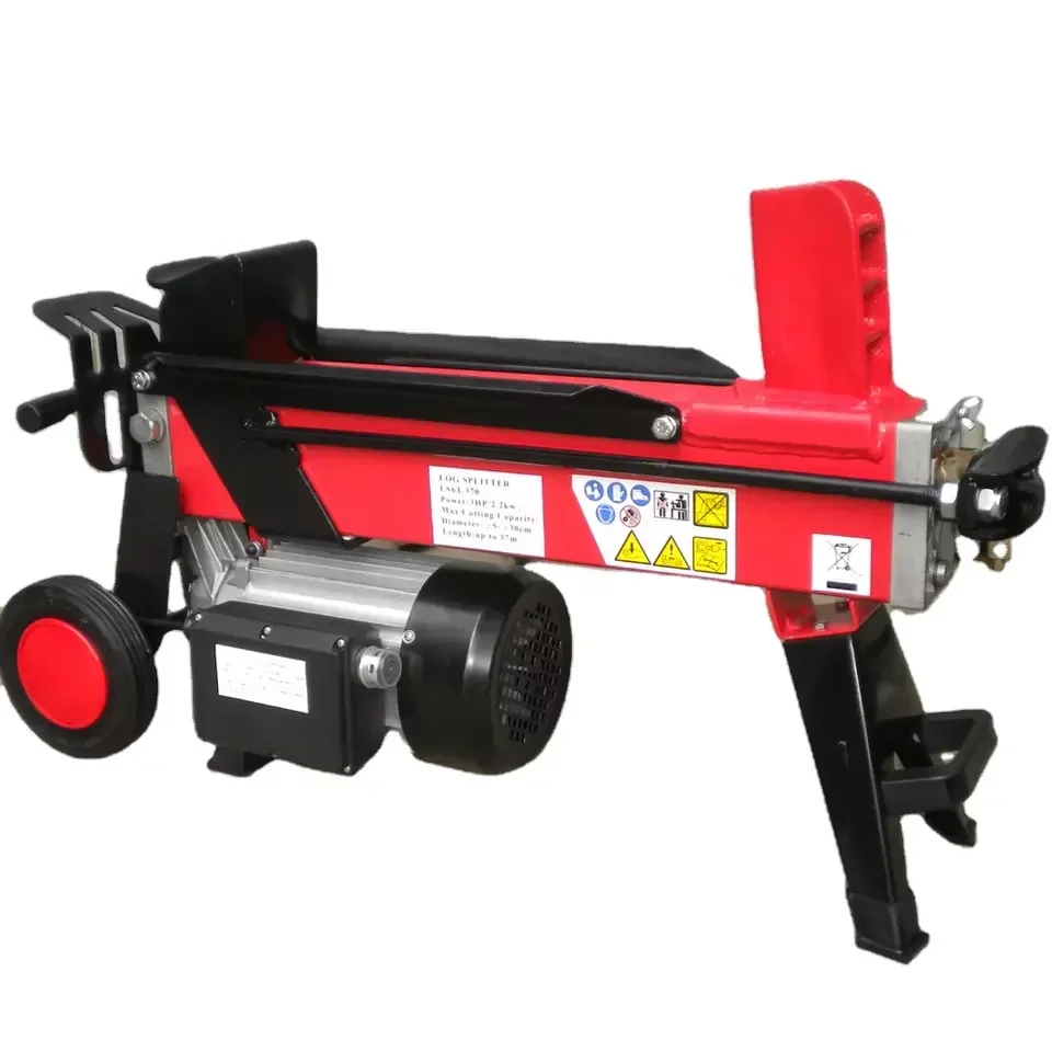 

Electric wood splitting machine 5ton 7ton portable splitter