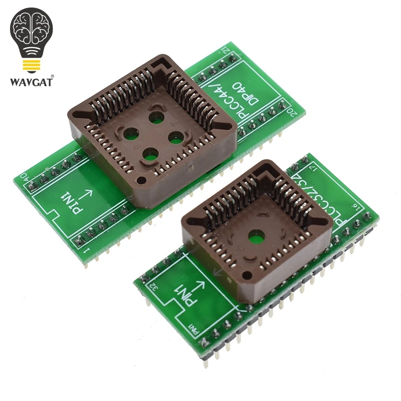 Универсальный USB-программатор PLCC32 к DIP32 PLCC44 К DIP40 внешний адаптер для TL866CS TL866A EZP2010