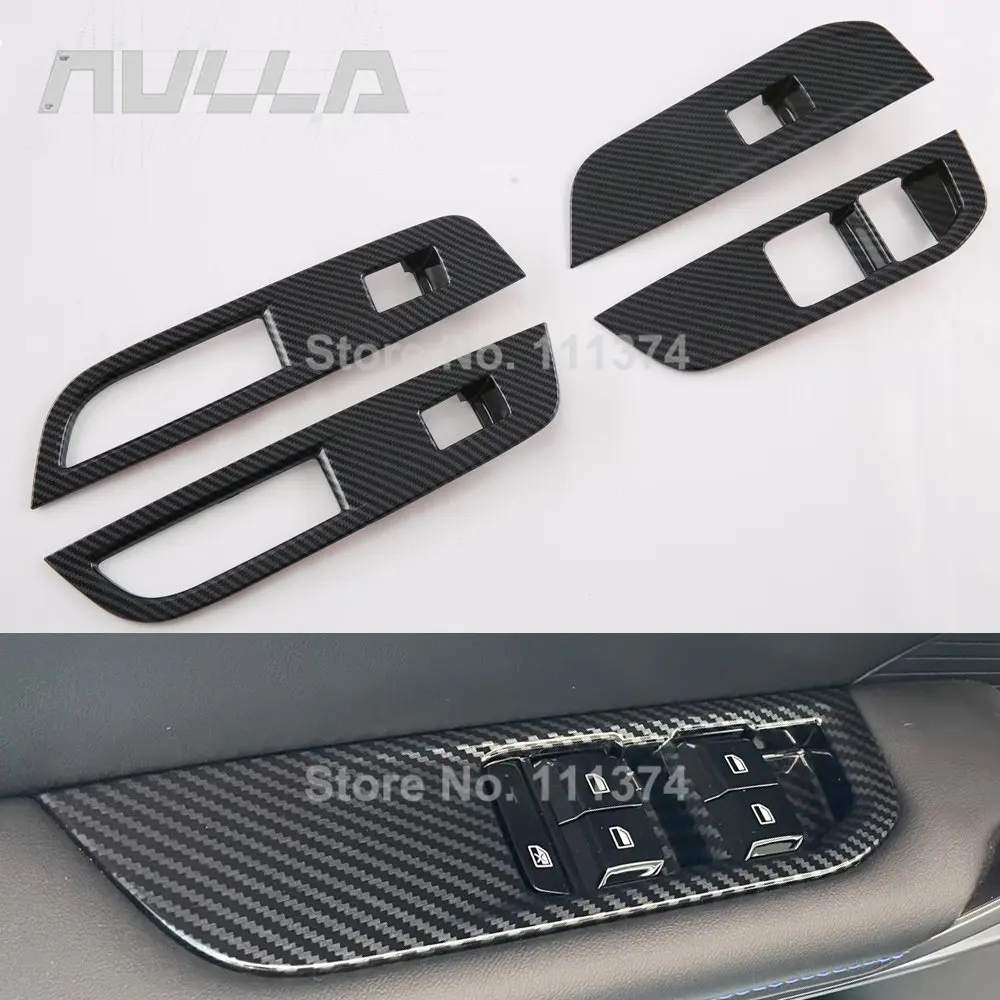 

Для MG4 Mulan MG 4 EV 2022 2023 электрическая дверь, подлокотник, окно, переключатель, панель, крышка, отделка LHD, карбоновый вид, украшение интерьера автомобиля