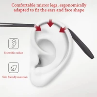 TR90 lunettes de lecture à monture carrée en titane de haute qualité pour femmes et hommes lunettes de lecture Anti lumière bleue lunettes ultra légères 4