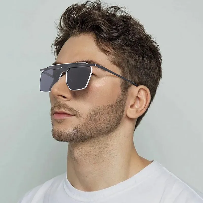

New Luxury Men Sunglasses vintage Brand Designer Sun Glasses For Women Fashion Irregularidad Square Shades Gafas De Sol UV400