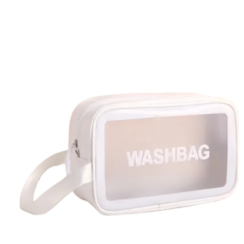 Neceser de maquillaje transparente e impermeable para viaje grande_voghion.com