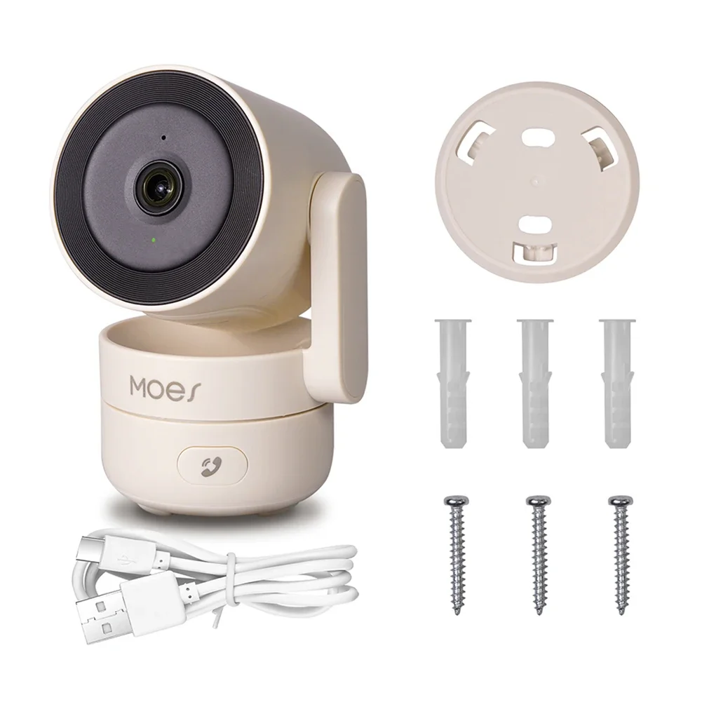 WiFi Panoramic Patrol Monitor Infrared Night Vision 4MP HD Home Security IP Camera Motion Detection Wireless Security Camera
