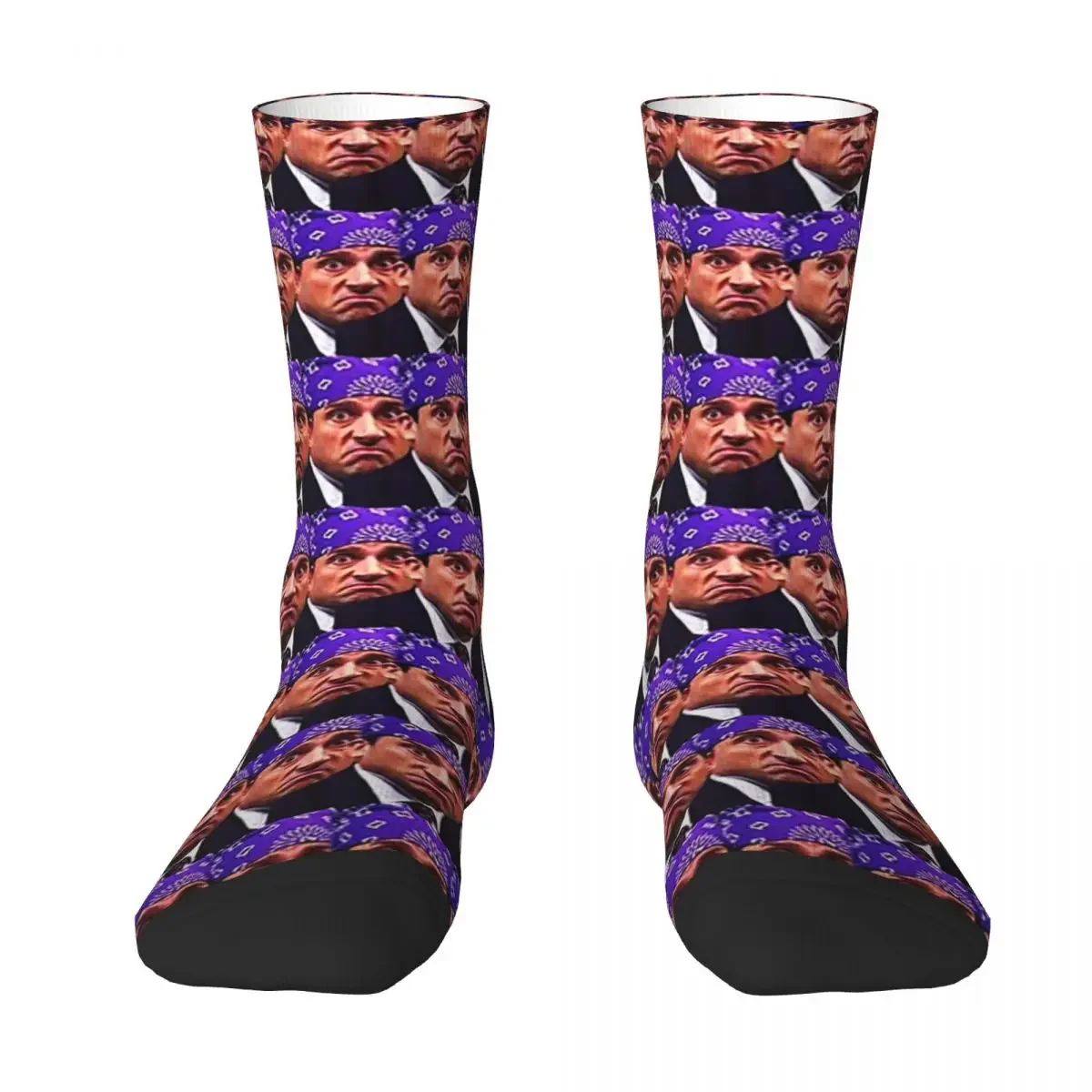 

Prison Mike Funny Office Michael Scott Repeat Pattern Socks Sweat Absorbing Stockings Long Socks for Man Woman Christmas Gifts