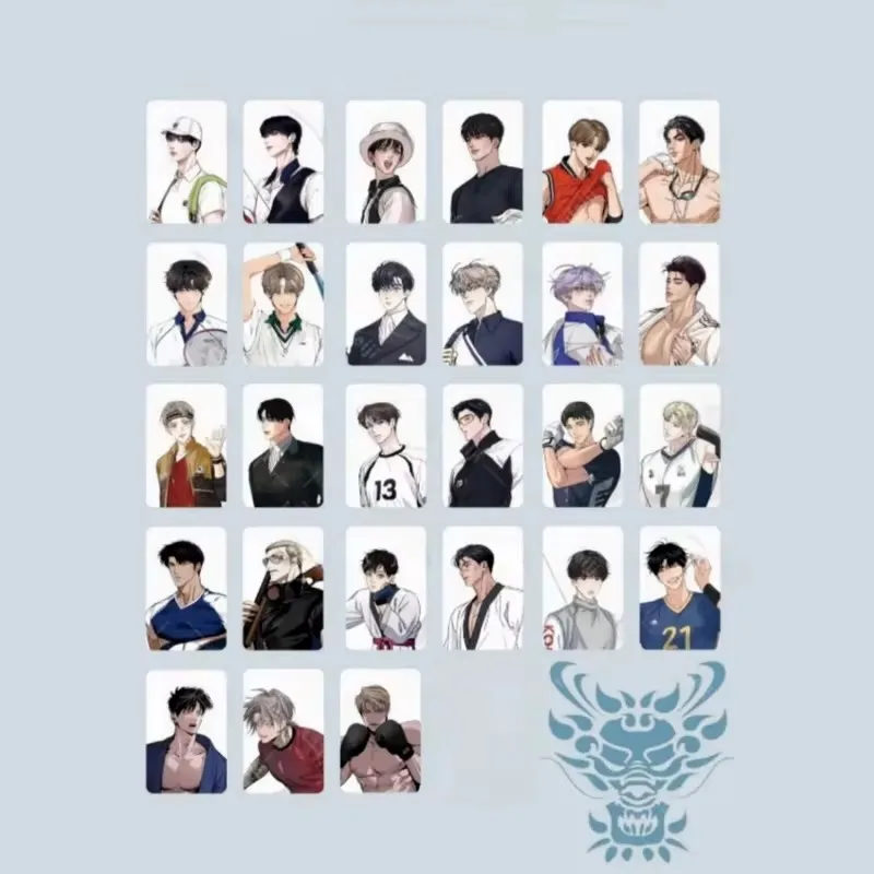 Korean Manga Comic Character HD Photocard Collection Set