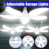 Folding Light Bulb Household Super Bright Energy Saving Foldable Garage Chandelier Five Leaf Light Bulb Adjustable Ceiling Light 1