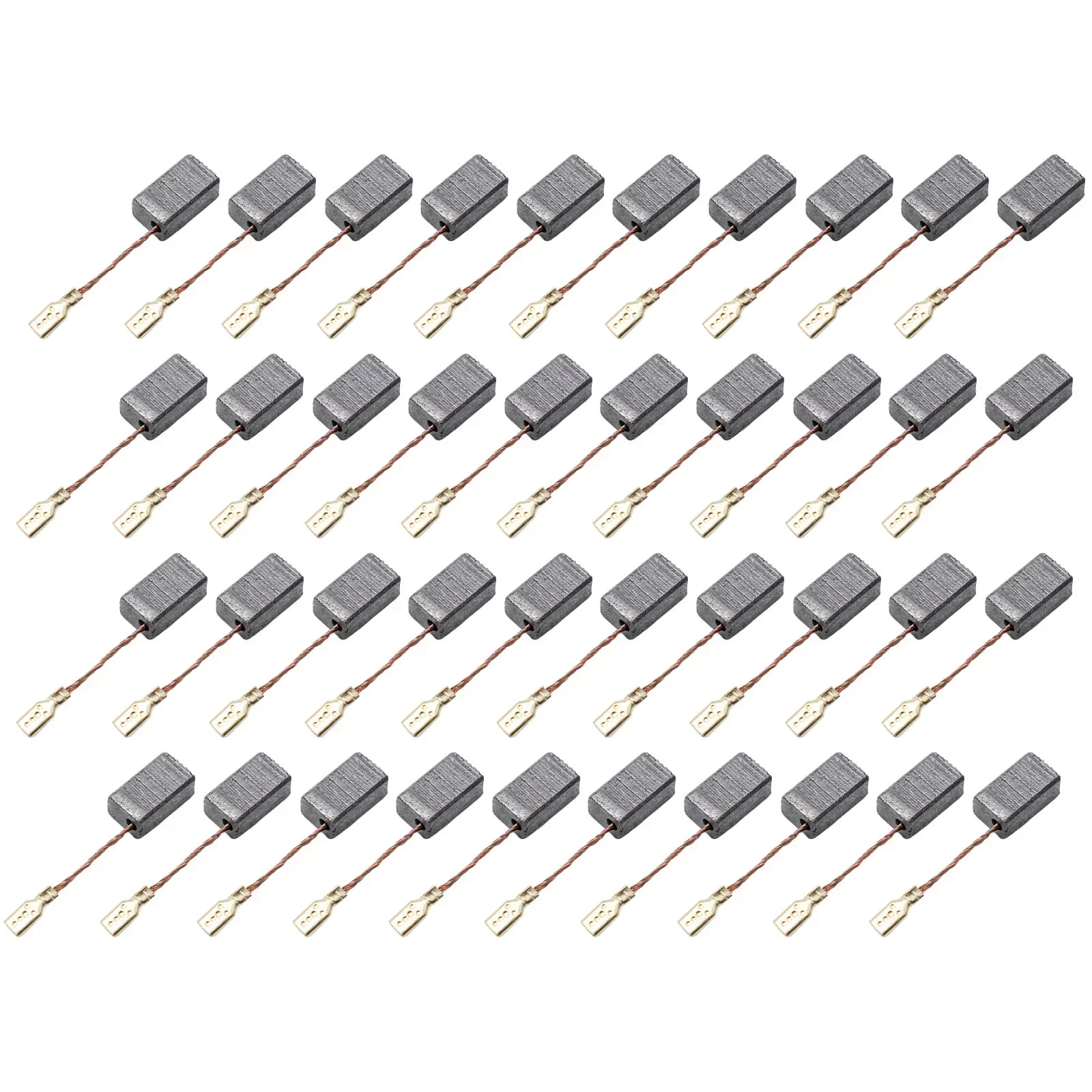 10pcs Electric Hammer Angle Grinder Graphite Brush Replacement Power