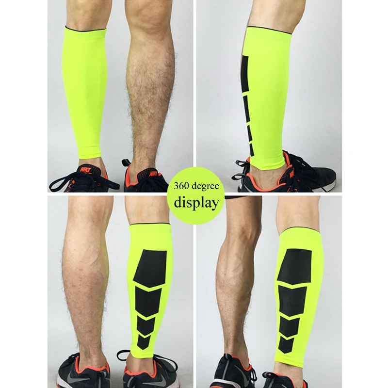 1Pcs Sports Compression Calf Sleeves Leg Compression Sock Running Shin Splint Varicose Vein Calf Pain Relief Calf Guards Runners